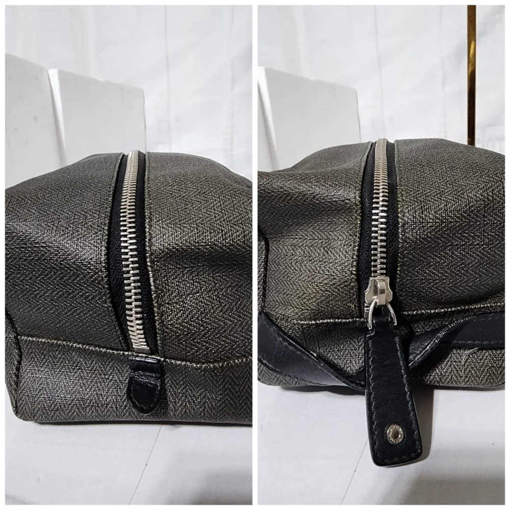 Authentic Bvlgari Weekend Toiletry/Make up Pouch Black